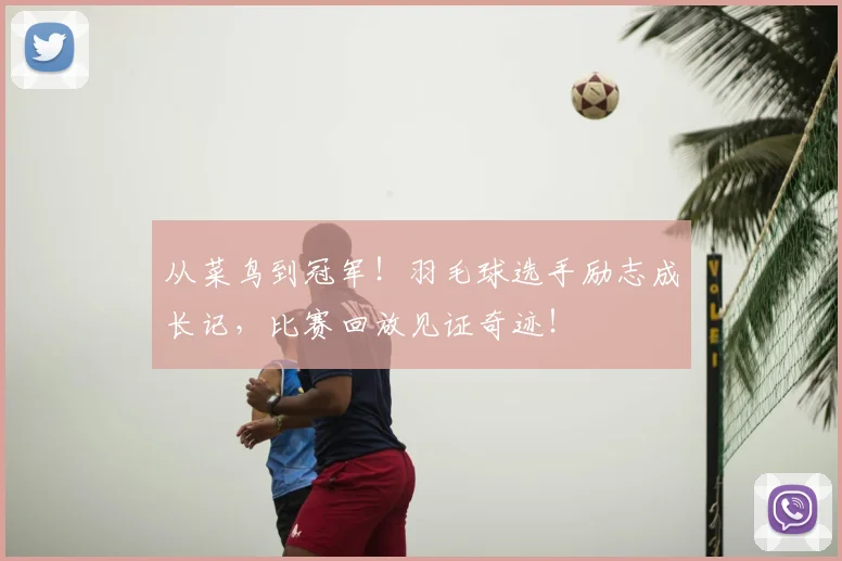 从菜鸟到冠军!羽毛球选手励志成长记,比赛回放见证奇迹!