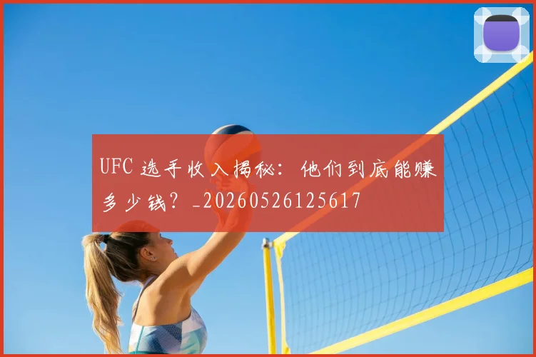 UFC 选手收入揭秘:他们到底能赚多少钱?_20260526125617